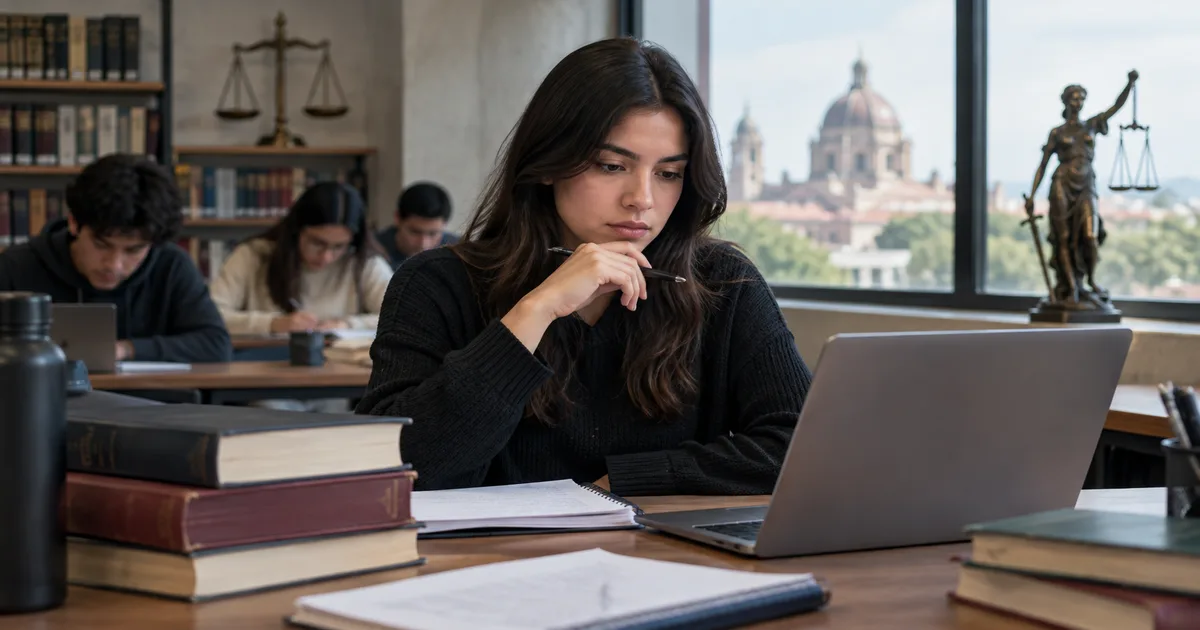 Certificado enmarcado junto a una laptop con un curso en línea