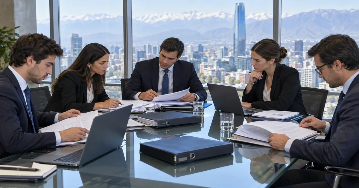 Oficinas de una consultora internacional en Santiago