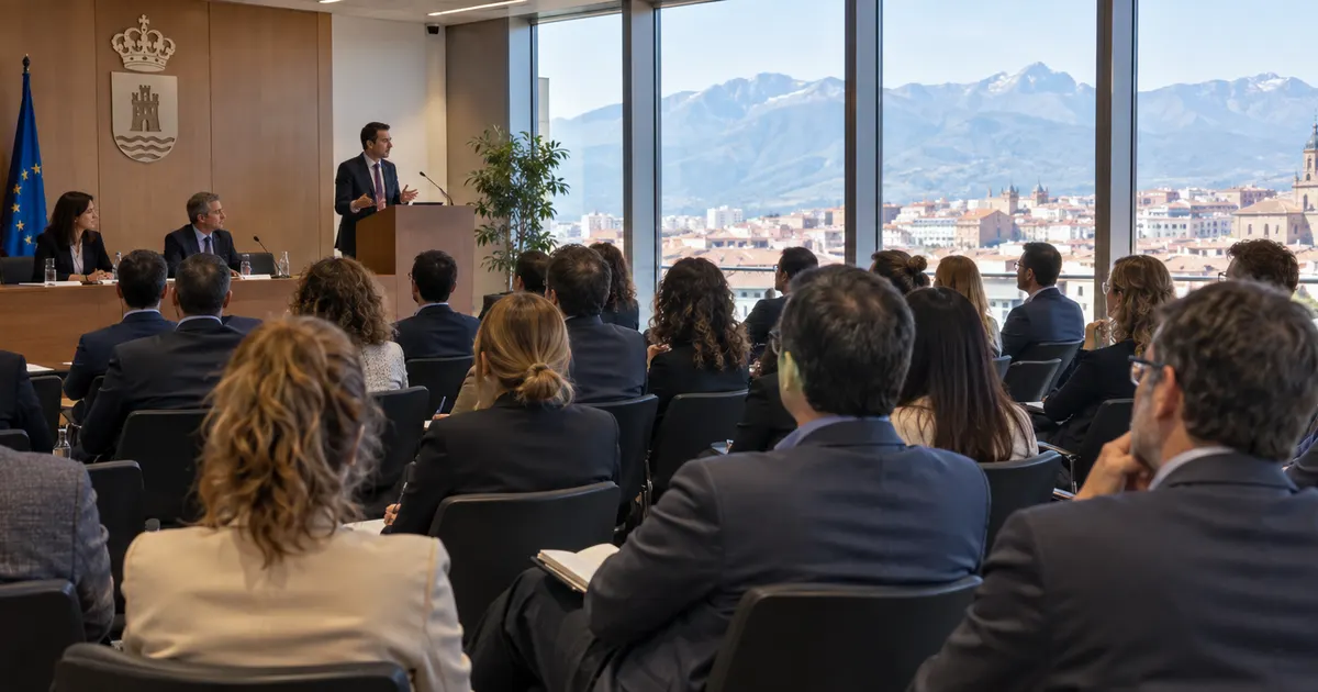 Foto editorial: congreso de responsabilidad civil y seguro en Huesca
