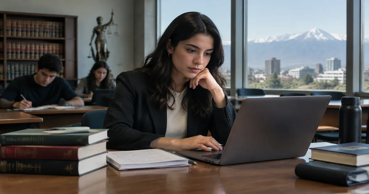 Pantalla con un curso en línea y una libreta de apuntes al lado