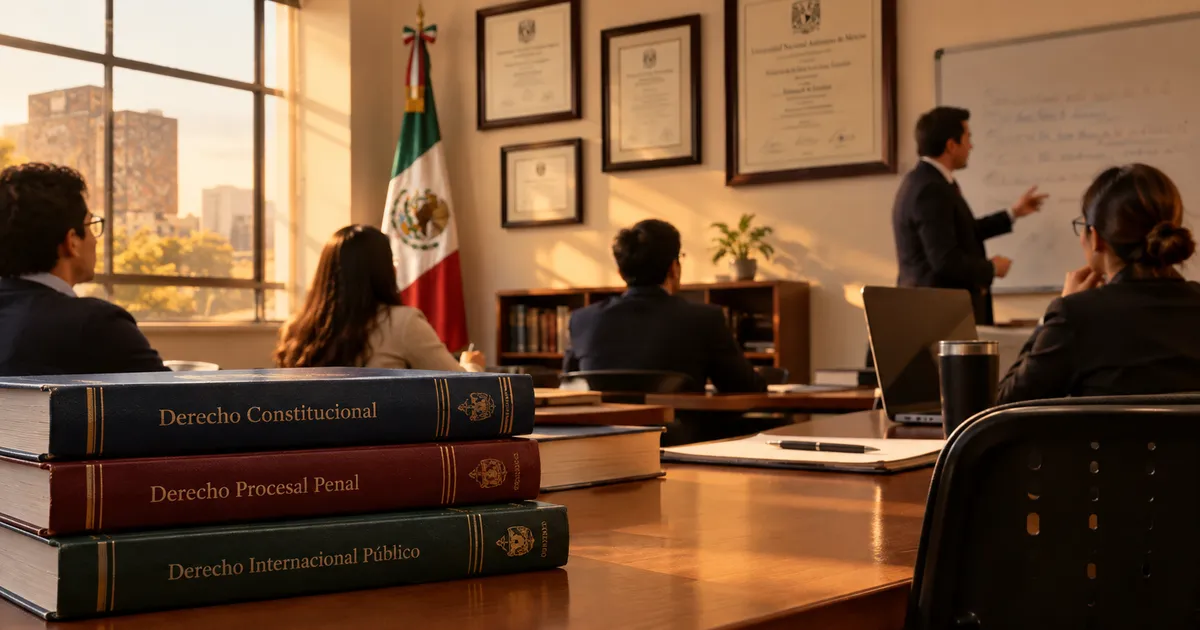 Diferencia entre diplomado, especialidad y maestría en derecho en México