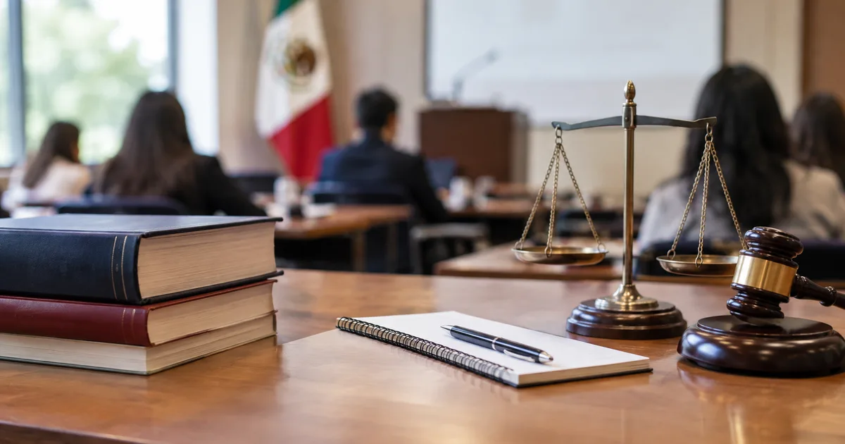 Auditorio universitario durante unas jornadas académicas de derecho