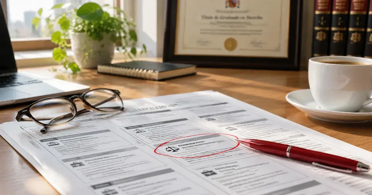 Foto editorial: ofertas de empleo jurídico del 21 de octubre de 2026