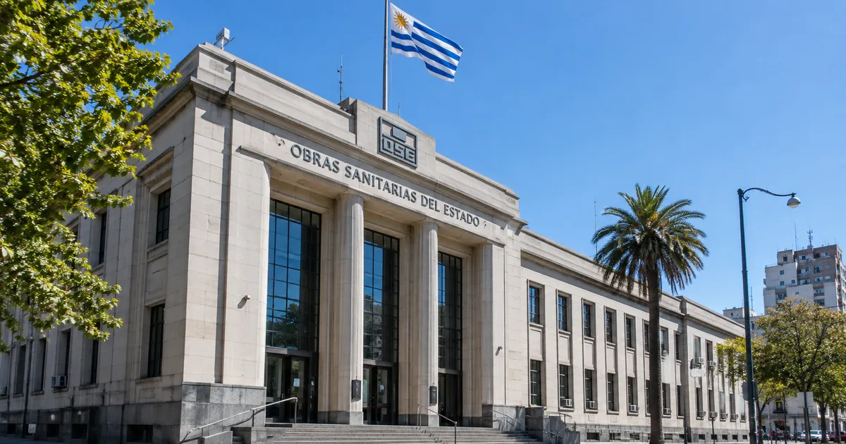 Llamado abogado OSE 8300/2026, edificio de Obras Sanitarias del Estado