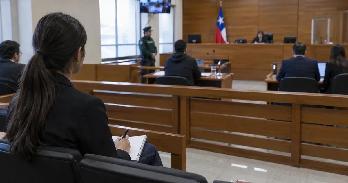 Estantería con diplomas enmarcados y libros jurídicos