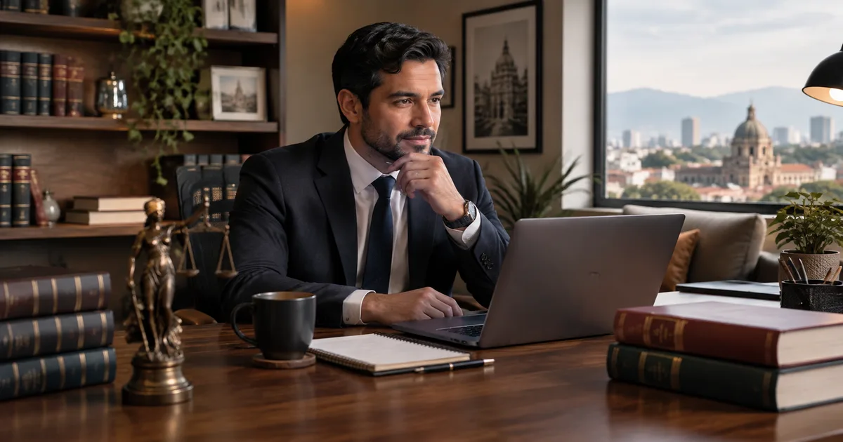 Dos profesionales intercambiando tarjetas de presentación en una cafetería